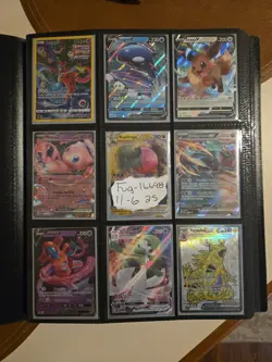 Modern Pokemon Card Binder Lot Collection - Illustration Rare, FA's, Ex’s, Promo - Image 1