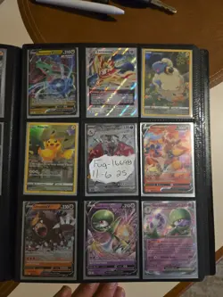 Modern Pokemon Card Binder Lot Collection - Illustration Rare, FA's, Ex’s, Promo - Image 3