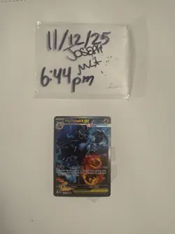 Mega Charizard X ex 125/094 SIR Phantasmal Flames Pokemon Card NM - Image 1