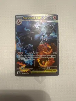 Mega Charizard X ex 125/094 SIR Phantasmal Flames Pokemon Card NM - Image 2