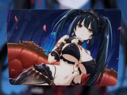Kurumi Tokisaki Date A Live Anime Waifu Sexy Goddess Doujin Hentai Lewd Card - Image 1
