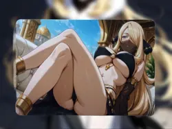 Cynthia Pokemon Anime Waifu Sexy Goddess Doujin Lewd Hentai Card - Image 1