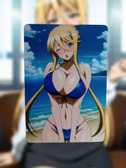 Shizuka Marikawa Highschool Of The Dead Anime Waifu Goddess Lewd Hentai Card - Image 1