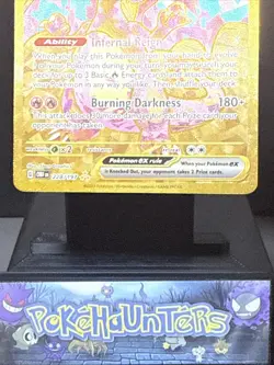 Pokemon Card Charizard EX 228/197 Obsidian Flames Hyper Rare Gold LP - Image 3