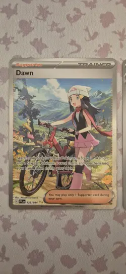Pokemon Phantasmal Flames Card Lot Of 8 - IR, Dawn 129/094 Meowth 106/094 Nm - Image 2