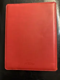 Red White Pro-Folio LX TCG Binder 20 9-Pocket Pages 360 Capacity Side Load Cards - Image 2