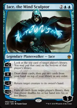 Jace, the Mind Sculptor - Near Mint MTG Masters 25 - Image 1