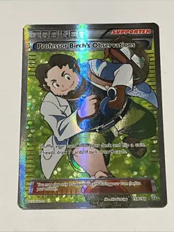 Professor Birch's Observations (Full Art) 159/160 Primal Clash Pokemon Card - Image 1