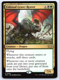 Colossal Grave-Reaver - Commander Tarkir Dragonstorm - MTG - Near Mint - Image 1