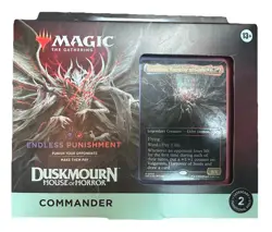 MTG: DUSKMOURN: HOUSE OF HORROR: ENDLESS PUNISHMENT COMMANDER DECK - New Sealed - Image 1