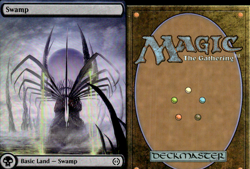 Magic the Gathering -MTG-Swamp Foil - Image 1