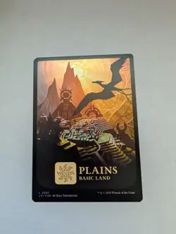 Magic the Gathering: MTG CAVERNS IXALAN PLAINS 0287 BORDERLESS FOIL FULL ART - Image 1