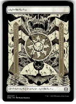 Plains (267) - Full Art Phyrexia: All Will Be One MTG - Image 1
