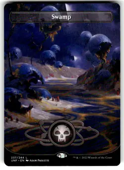 Swamp (237) (Borderless) Unfinity Regular MTG - Image 1