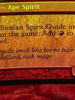 Magic The Gathering ‘Simian Spirit Guide’ Planar Chaos Foil 2007 #122/165 - Image 2