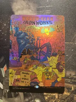 x1x Krark-Clan Iron Works Foil Encyclopedia Of Magic Secret Lair - Image 1