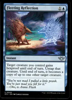 4x Fleeting Reflection - Outlaws of Thunder Junction - NM-Mint - MTG - Image 1