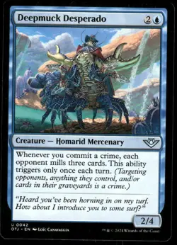 4x Deepmuck Desperado - Outlaws of Thunder Junction - NM-Mint - MTG - Image 1
