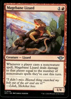 1x Magebane Lizard - Outlaws of Thunder Junction - NM-Mint - MTG - Image 1
