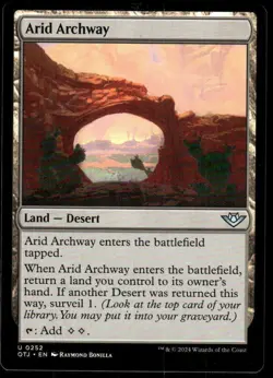 4x Arid Archway - Outlaws of Thunder Junction - NM-Mint - MTG - Image 1