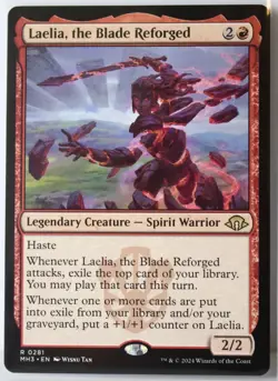 4x Laelia the Blade Reforged - Modern Horizons 3 MH3 - MtG - NM - Image 1