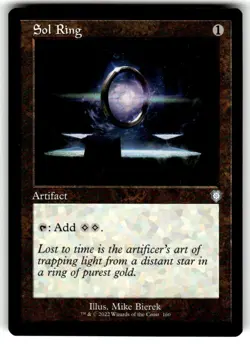 Sol Ring (Retro Frame) Commander: the Brothers' War Regular MTG NM - Image 1