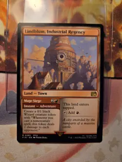 MTG Lindblum, Industrial Regency English Final Fantasy FIN NM R0285 BEST PRICE ! - Image 1