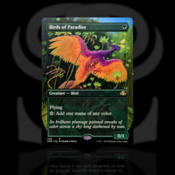 Birds of Paradise (Borderless) Dominaria Remastered Regular - Image 1