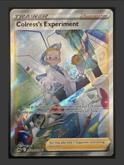 Colorless's Experiment GG59/GG70 Pokemon TCG Crown Zenith Full Art NM - Image 1
