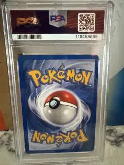 2000 Pokemon Rocket Dark Charizard #4 PSA 8 HOLO With Swirl! - Image 2