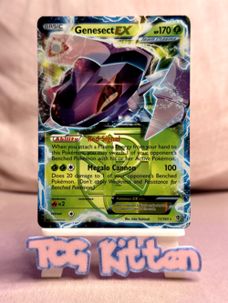 Genesect EX - 11/101 - BW Plasma Blast - Ultra Rare - Pokemon 2013TCGKITTEN - Image 1