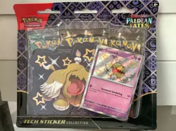 Pokemon TCG Scarlet & Violet Paldean Fates Tech Sticker Collection (Greavard) - Image 1