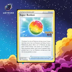 Carte Pokemon Super Bonbon 069/078 Pokemon Go Francais - Image 1