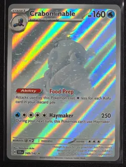 Crabominable 149/142 (Illustation Rare) Stellar Crown Near Mint Pokemon TCG - Image 1