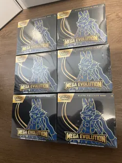 Pokemon TCG: Mega Evolution - Elite Trainer Box ETB - Lucario - Sealed x 7 ✅ - Image 2