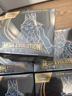 Pokemon TCG: Mega Evolution - Elite Trainer Box ETB - Lucario - Sealed x 7 ✅ - Image 4