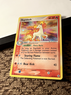 Pokemon TCG Rapidash Holo Rare 13/112 EX Fire Red Leaf Green (2004) - Image 3