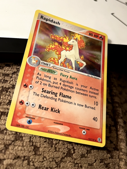 Pokemon TCG Rapidash Holo Rare 13/112 EX Fire Red Leaf Green (2004) - Image 5
