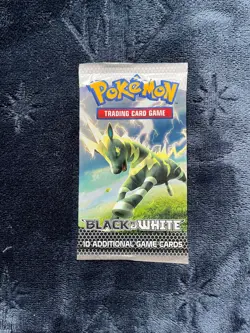 Pokemon Black and White Base Set Blitzle Factory Sealed Booster Pack - Image 1