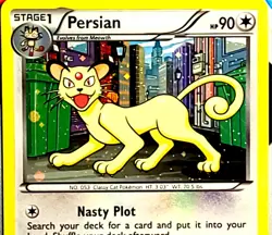 *COSMOS HOLO*Persian 81/99 Blister Exclusive Next Destinies Pokemon 2012 - Image 1