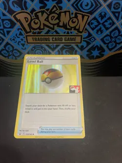 Level Ball Holo 129/163 Play! Prize Pack Series 1 Pokemon - Image 1