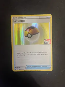 Level Ball Holo 129/163 Play! Prize Pack Series 1 Pokemon - Image 2