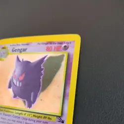 Gengar 5/62 Fossil Holo Rare Unlimited Pokemon TCG - Image 3