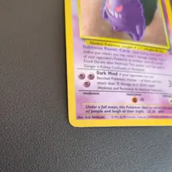 Gengar 5/62 Fossil Holo Rare Unlimited Pokemon TCG - Image 5