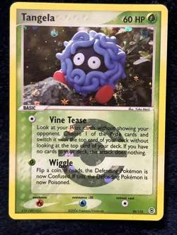 2004 Pokemon Tangela EX FireRed & LeafGreen 30/112 Reverse Holo Rare Vintage - Image 1