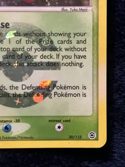 2004 Pokemon Tangela EX FireRed & LeafGreen 30/112 Reverse Holo Rare Vintage - Image 4