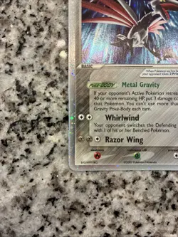 Pokemon TCG Skarmory EX Holo Rare 98/108 Power Keepers NM - Image 5