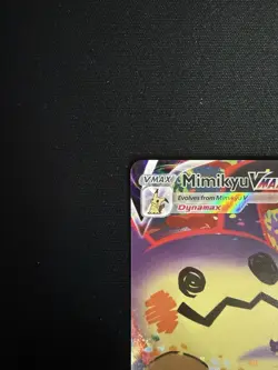 Pokemon TCG Mimikyu VMAX Holo Ultra Rare Brilliant Stars TG17/TG30 - Image 3