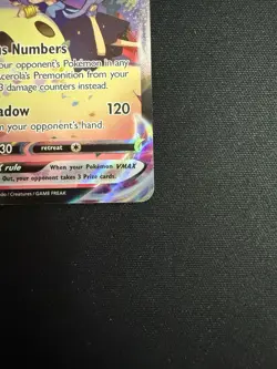Pokemon TCG Mimikyu VMAX Holo Ultra Rare Brilliant Stars TG17/TG30 - Image 5