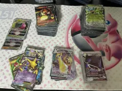 300+ Pokemon Ex, Gx, V, Vmax, Vstar Lot Modern English Near Mint,Counts In Descr - Image 1